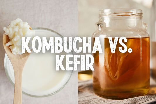 Battle of the ferments, Kombucha vs Kefir