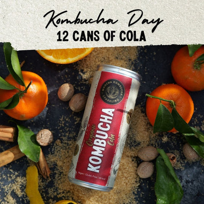 12 Cans of Cola Flavour | Kombucha Day Deal Only £15