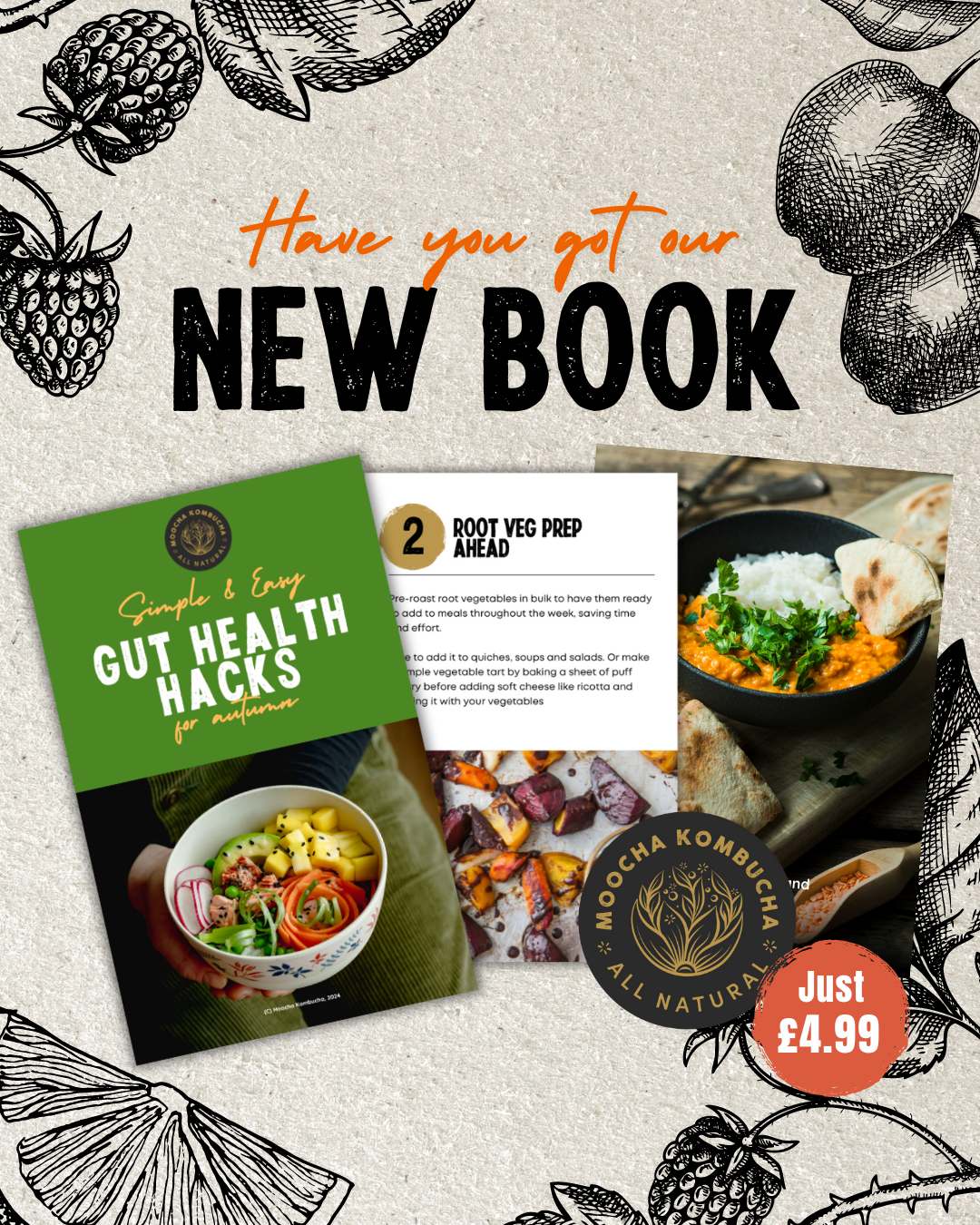 Gut Health Hack & Recipe Booklet