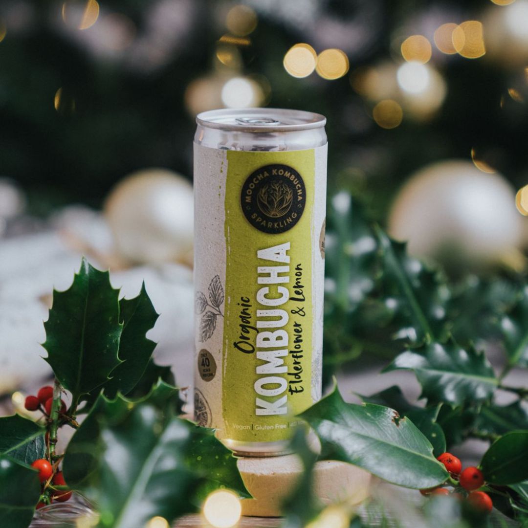 Elderflower & Lemon Flavour Organic Kombucha