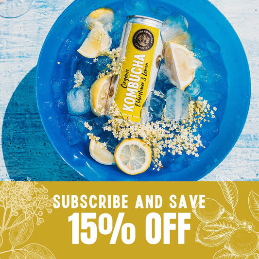 Monthly Subscription | Elderflower & Lemon Cans
