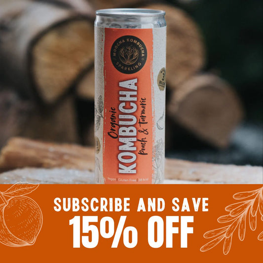 Monthly Subscription | Peach & Turmeric Cans
