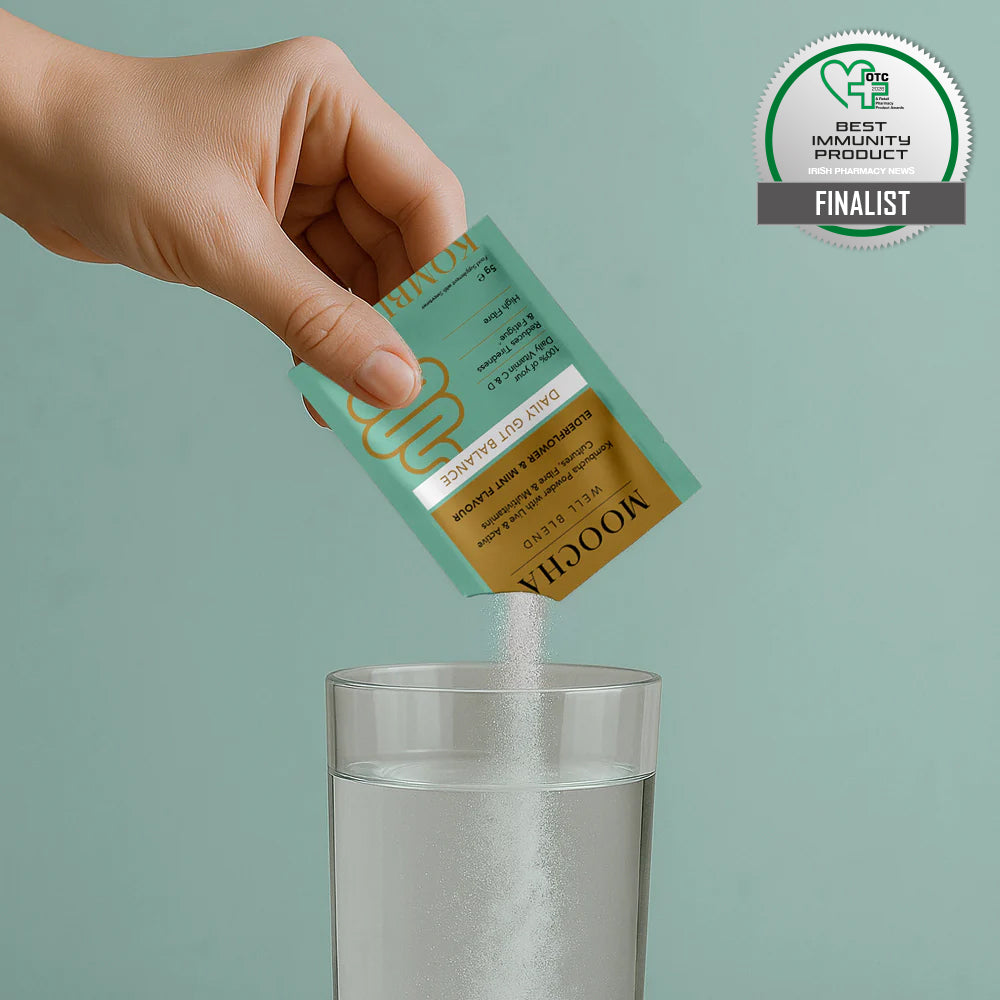 Moocha Well Blend - Elderflower & Mint Kombucha Powder
