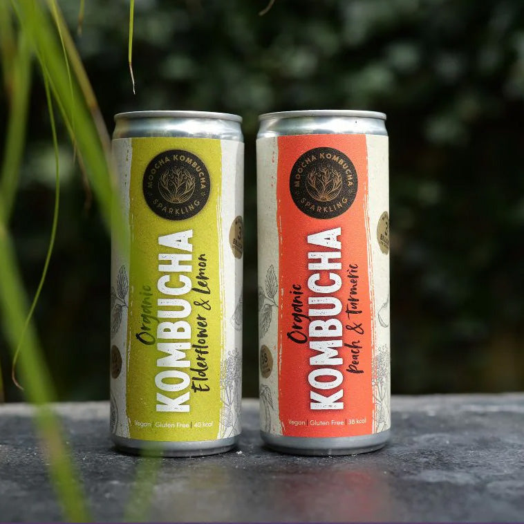 Immunity Bundle | 20 cans | Elderflower & Lemon and Peach & Turmeric Bundle