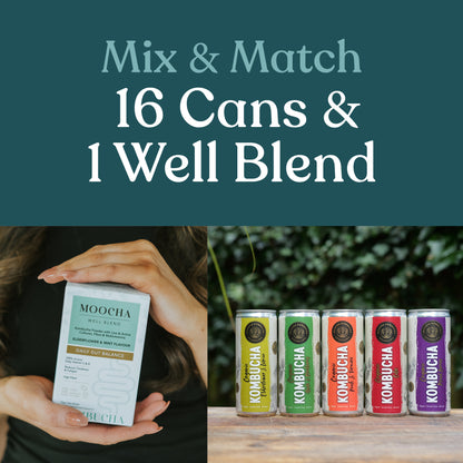 Mix & Match – 16 Cans + 1 WellBlend