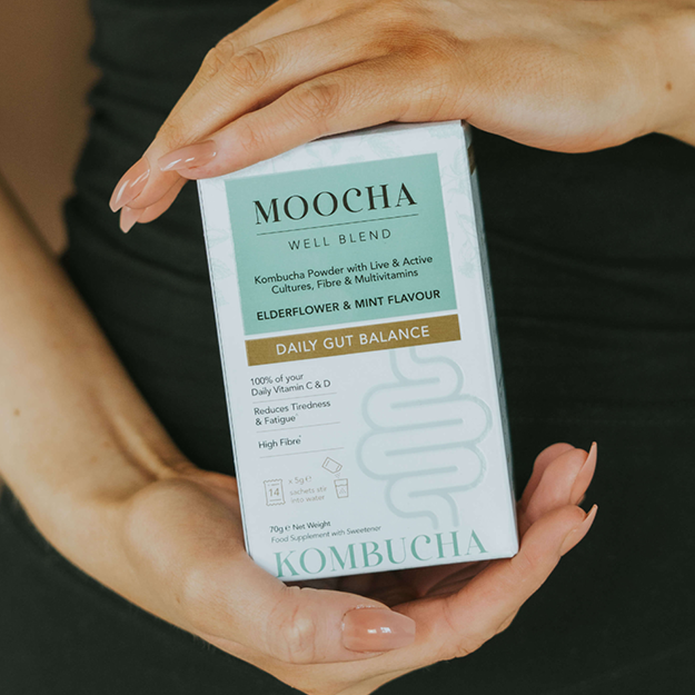 Moocha Well Blend - Elderflower & Mint Kombucha Powder